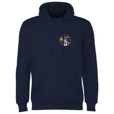 Image of NASA Vintage Rainbow Shuttle Hoodie - Navy