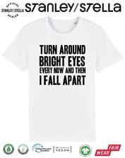 Image of Turn Around Bright Eyes Mens T-Shirt Fancy Dress 80s Disco Party Weekend Tee