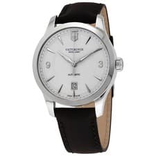 Image of Victorinox Men's Alliance Automatic White Dial Watch- 241871 NEW