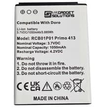 Image of Battery for Doro Primo 406 413 Compatible RCB01P01 RCB 413 Replacement