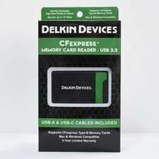 Image of Delkin USB 3.2 CFexpress Memory Card Reader - New UK Stock