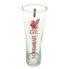 Image of Football FC Tall Beer Glass Club Pint Pub Glass Xmas New Gift Official Licensed