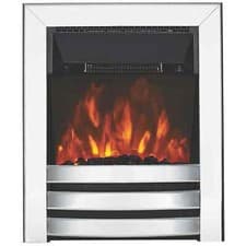 Image of Focal Point Langham 2kW Chrome effect Electric Fire