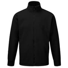 Image of Mens Half Zip Micro Fleece Pullover Jacket Warm Winter Heavy Work Anti Pill Tops