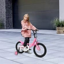 Image of 16" inch Kids Bike Children Kids Bike for 5-8 years old Girls Boys Bicycle