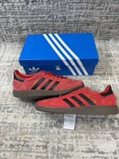 Image of Size 9 - Adidas Originals Handball Spezial Red Black Gum JR0597