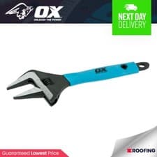 Image of OX Tools OX-P324612 Pro Adjustable Wrench Extra Wide Jaw 12in/300mm