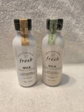 Image of FRESH MILK BODY LOTION & BODY CLEANSER 75ml/2.5oz NEW SEALED FOR THE SET