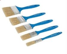 Image of Set 5 Piece Disposable Paint Brush 12mm 25mm 40mm 50mm 75mm 314733
