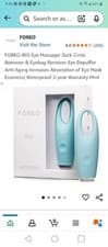 Image of FOREO IRIS Illuminating Eye Massager in Mint NIP