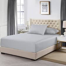 Image of Extra Deep Fitted Sheet 16''/40cm Egyptian Cotton Single 4FT Double King Super K