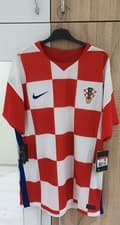Image of CROATIA 2020 2021 HOME SHIRT FOOTBALL SOCCER JERSEY NIKE CD0695-100 size men XL