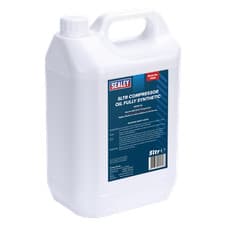 Image of Sealey Fully Synthetic Compressor Oil 5L Supplied In 5 Litre Container FSO5