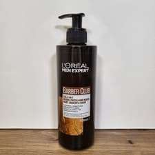 Image of L'Oreal Men Expert Barber Club 3 in 1 Beard/Face & Hair Wash 400ml