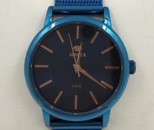Image of MAREA Watch. Blue Milanese