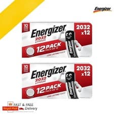 Image of 24 x CR2032 Energizer Battery BR2032 Lithium 3V Coin Cell Button Batteries