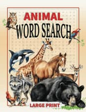 Image of Animal Word Search: Fun and Engaging Large Print Puzzle Book for Adults & Teens