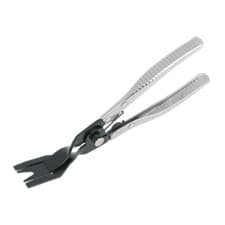 Image of Sealey Trim Clip Removal Spring Loaded Pliers 240mm - Black/Silver RT004
