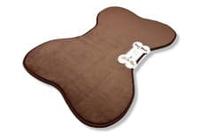 Image of Padded Non-Slip Pet Mat for Dogs / Cats Etc. - Large 90cm x 60cm - Brown