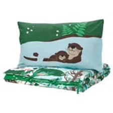 Image of IKEA SKOGSDUVA Duvet Cover Set Brings a Magical Forest Adventure Home