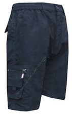 Image of New Mens Elasticated Waist Cargo Combat Plain Shorts 6 Pocket Zip Fly M - 6XL