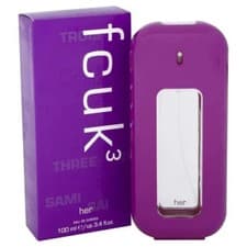 Image of French Connection Fcuk 3 Her 100ml Eau De Toilette EDT Spray - Women's - New
