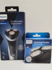 Image of Philips Electric Shaver Series 3000X - Wet & Dry Electric Shaver + Extra