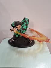Image of Figure Demon Slayer Kimetsu No Yaiba Tanjiro Kamado Manga PVC 18cm No Box