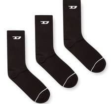 Image of Diesel SKMDCREWLIGHTSOCKS 3-Pack Socks Black A15405 131670149