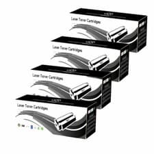 Image of 4 x Black Toner Cartridges Non-OEM Alternative For Ricoh C250, C260 - 2000 Pages