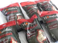 Image of Homefire Wood Wool Twizlers Natural Firelighters For Wood burners/stove 300g 6Pk