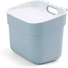 Image of Curver | Ready to collect 5 Litre Recycling Bin, Blue/Grey, 100% Recycled Materi