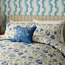 Image of SPRING REDUCTION SANDERSON KING DUVET COVER SET SAVE OVER £149!