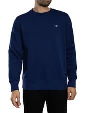 Image of GANT Men's Regular Shield Sweatshirt, Blue
