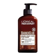 Image of L'Oreal Men Expert Barber Club Beard Face & Hair Wash 200ml FAST FREE P&P