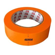 Image of Q1/RJ MASKING TAPE 24/36/48mm PAINTER PAINTING AUTOMOTIVE EASY TEAR