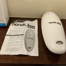 Image of JML Hands Free Automatic Can Opener White