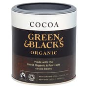 Image of Green & Blacks Organic Cocoa Powder 125g - Fairtrade Vegan Baking Hot Chocolate