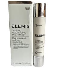Image of Elemis Dynamic Resurfacing Peel & Reset 2 x 15ml Dual Phase Brand New & Boxed
