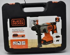Image of Black & Decker BCD900D1K Cordless SDS Plus Hammer Drill + 2.0Ah Battery Charger