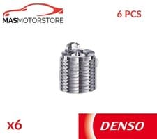Image of ENGINE SPARK PLUG SET PLUGS DENSO IW22 6PCS I NEW OE REPLACEMENT