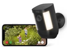 Image of Ring Spotlight Cam Pro Battery 2K Video Ring Vision, 3D Motion Detection Black