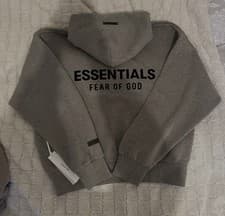 Image of Fear of God Essentials SS22 Dark Oatmeal Tracksuit Size S