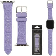 Image of Coach Apple Watch Replacement Strap [Compatible with 38mm/40mm/41mm Cases (Band