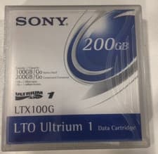 Image of 5 x Sony LTX100G LTO Ultrium 100/200GB Data Tape Cartridges - new & sealed