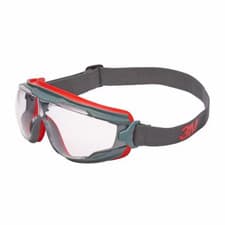 Image of 3M Safety Goggles GoggleGear 500 Series Sealed Anti Fog Clear Lens GG501SGAF