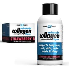 Image of HEALTH DIRECT Medical-Grade Liquid Collagen Shots – AminoSculpt Sugar-Free Straw