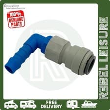 Image of John Guest Speedfit 12mm Female to 3/8" (10mm) Male Barb Angled Adaptor Hybrid06