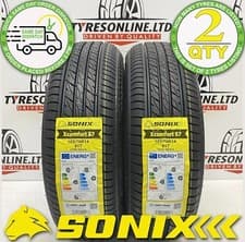 Image of 2 X 165 70 14 SONIX X-COMFORT 81T 165/70R14 BRAND NEW C&B RATED TYRES 1657014