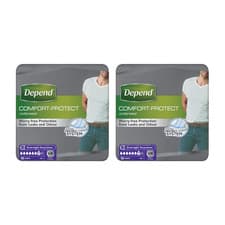 Image of Depend Comfort Protect Incontinence Pants for Men Small/Medium Pants 10x2